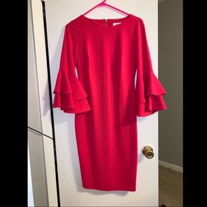 Below the knee formal dress